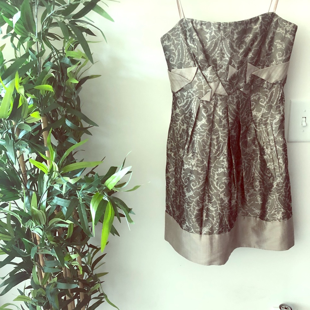 Designer cocktail dress